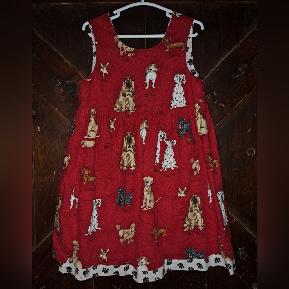 Homemade jumper with Dogs  Size 3t 🐶🐕🐩